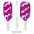 Apacs Pickleball Paddle Couple Set 003 Blue Pink with Indoor Outdoor Balls and Cover